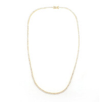 Collar en oro con Diamante limpio a lupa F (LUCENT DIAMONDS)