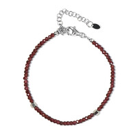 Brazalete en plata con Diamante plateados