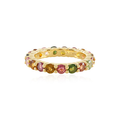 Anillo en plata con Turmalina