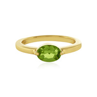 Anillo en plata con Peridoto