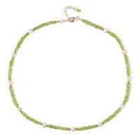 Collar en plata con Peridoto (Riya)