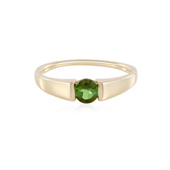 Anillo en oro con Turmalina verde (AMAYANI)