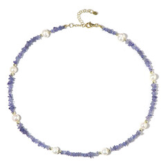 Collar en plata con Tanzanita (Riya)