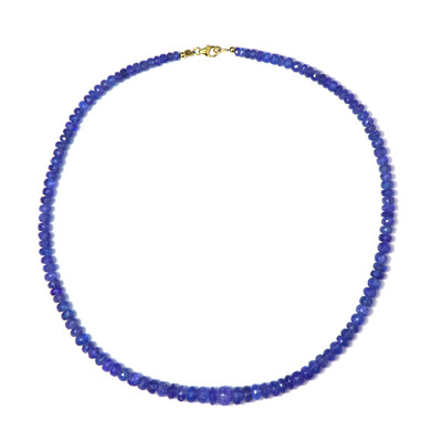 Collar en oro con Tanzanita