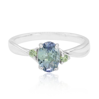 Anillo en oro con Tanzanita Camaleón