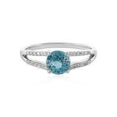 Anillo en plata con Zircón de Ratanak Kirí