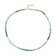 Collar en plata con Grandidierita
