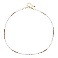 Collar en plata con Diamante plateado
