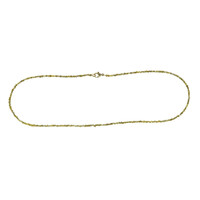 Collar en oro con Diamante fantasía (CUSTODANA)