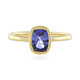 Anillo en plata con Tanzanita (Adela Silber)