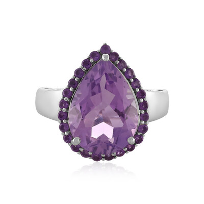 Anillo en plata con Amatista Rosa de Francia