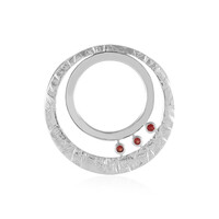 Colgante en plata con Rubí de Tanzania