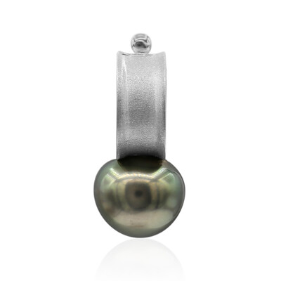 Colgante en plata con Perla cultivada de Tahití (TPC)