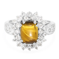 Anillo en plata con Ojo de tigre