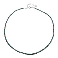 Collar en plata con Zafiro
