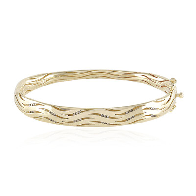 Brazalete en oro con Diamante champán I2 (Ornaments by de Melo)