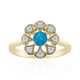 Anillo en oro con Hauyna