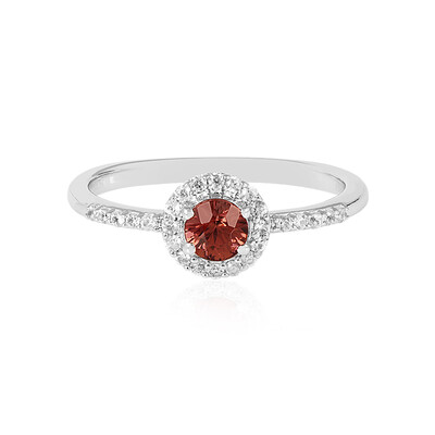Anillo en plata con Zircón rosado (MONOSONO COLLECTION)