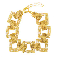 Brazalete en plata (Joias do Paraíso)
