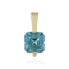 Colgante en oro con Zircón de Ratanak Kirí
