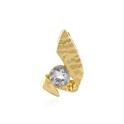 Colgante en plata con Cuarzo blanco (MONOSONO COLLECTION)