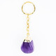 Accesorio en acero inoxidable con Amatista