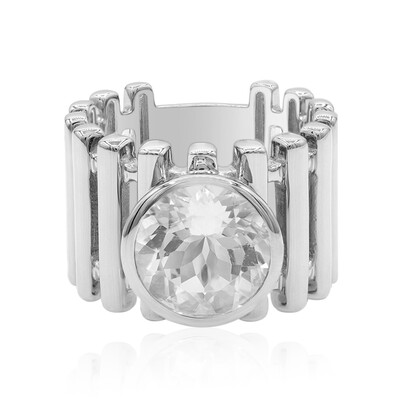 Anillo en plata con Cuarzo blanco