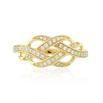 Anillo en oro con Diamante limpio a lupa F (LUCENT DIAMONDS)