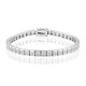 Brazalete en plata con Diamante I3 (I)