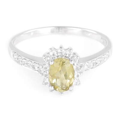 Anillo en plata con Turmalina