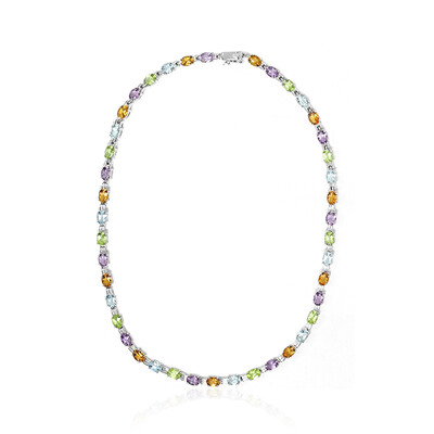 Collar en plata con Amatista