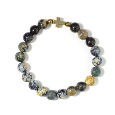 Brazalete con Hematita dorada