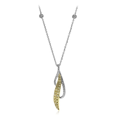 Collar en oro con Diamante amarillo SI2 (CIRARI)