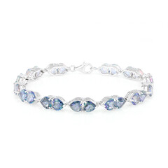 Brazalete en plata con Topacio Neptuno