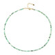 Collar en plata con Esmeralda de Brasil