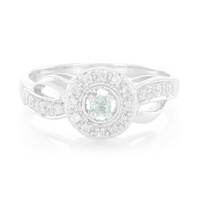 Anillo en plata con Turmalina Paraíba