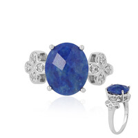 Anillo en plata con Lapislázuli