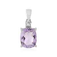 Colgante en plata con Amatista Rosa de Francia