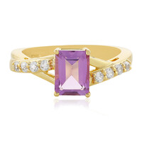 Anillo en plata con Amatista Rosa de Francia