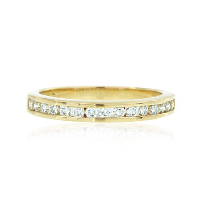 Anillo en oro con Diamante limpio a lupa F (LUCENT DIAMONDS)