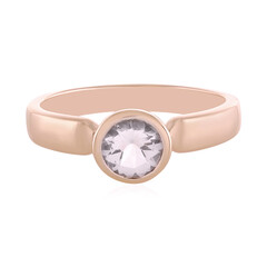 Anillo en plata con Morganita