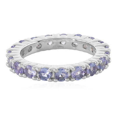 Anillo en plata con Tanzanita