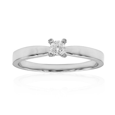 Anillo en platino con Diamante SI2 (G)