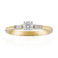 Anillo en oro con Diamante IF (D)