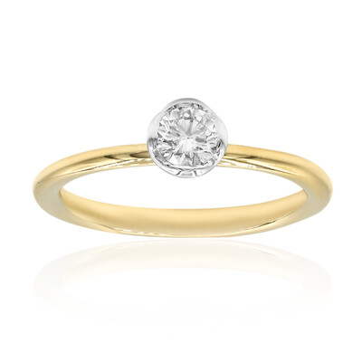 Anillo en oro con Diamante VS2 (H)  (CIRARI)