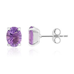 Pendientes en plata con Amatista