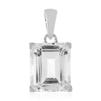 Colgante en plata con Cuarzo blanco