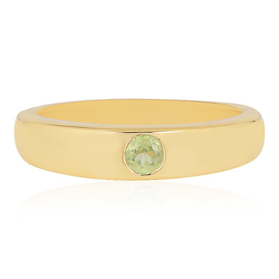 Anillo en plata con Peridoto