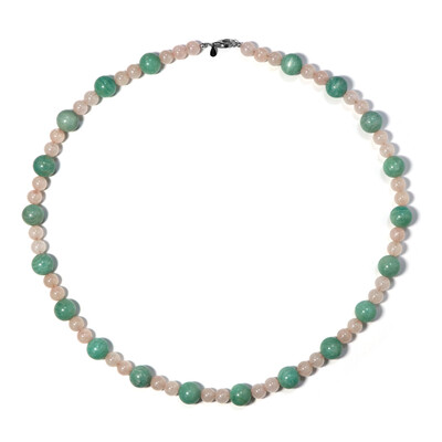 Collar en plata con Amazonita