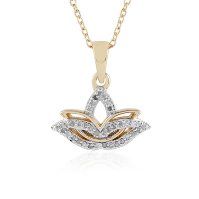 Collar en plata con Diamante I2 (J)
